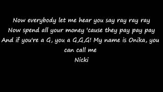 Lyrics to starships clean by Nicki minaj [upl. by Rennerb358]