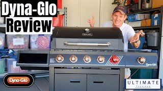 DynaGlo 5 Burner LP Grill Review and Setup DGH485CRPDGH485CRPD [upl. by Karsten82]