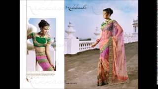 Designer sarees collection 2014  Mirraw [upl. by Hadleigh]