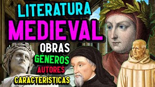 LITERATURA de la EDAD MEDIA Características autores géneros y obras [upl. by Rosalinde902]