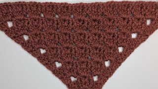 Dreieckstuch sehr einfach nur zwei Reihen Tutorial easy Triangle shawl only two rows [upl. by Nomolas315]