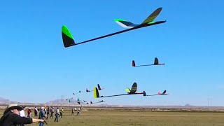 F5J RC Glider Contest Stanfield Arizona February 2021 [upl. by Enelahs]