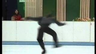 Philippe Candeloro FRA  1993 Piruetten Figure Skating Mens Free Skate [upl. by Eixirt]