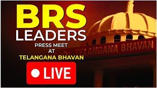 LIVE  BRS Leaders Press Meet at Nalgonda [upl. by Atinehs]