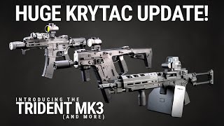 HUGE Krytac Update  Trident MK3s New LMG amp Kriss Vector  More [upl. by Ahseim]