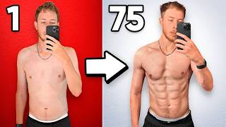 My 75 Day Body Transformation [upl. by Yadsnil]