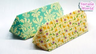 Origami  Prism Box Gift wrapping Gift Box [upl. by Matthei]