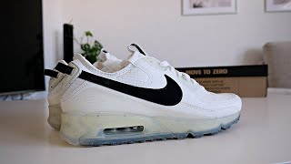 Unboxing The Nike Air Max Terrascape 90 Shoes On Foot 4k [upl. by Annaig]