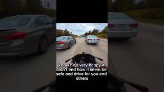 Biker Gets PIT Maneuvered Watch the HeartPounding Close Call [upl. by Ennazus]