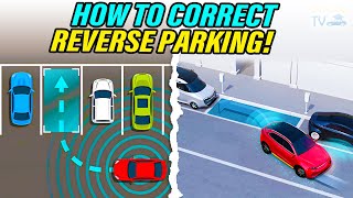 HOW TO CORRECT REVERSE PARKING  Bay Parking  Parallel Parking [upl. by Innattirb]