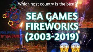 SEA GAMES OPENING CEREMONY  TORCH LIGHTING amp FIREWORKS  20032019 [upl. by Delisle]