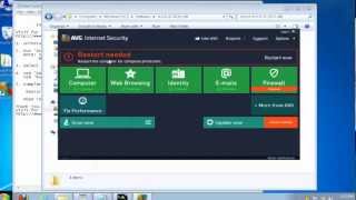 Offline Installer of AVG Internet Security 2013  How To Install AVG IS 2013 [upl. by Masha]