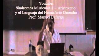 Heminegligencia y Aprosodias  Prof Manuel Lafarga [upl. by Linea16]