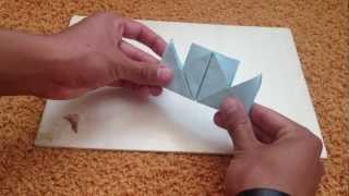 Origami Dampfer  Faltanleitung für Papier Dampfer [upl. by Latea]