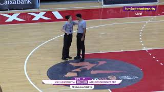 U18M  CB L’HOSPITALET vs B ZARAGOZA AMONCAYO  Cpto España Zaragoza 2019 [upl. by Fidelis]