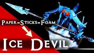 Crafting the Ice Devil Miniature for DampD Custom Miniature Crafting Tutorial [upl. by Wildee]