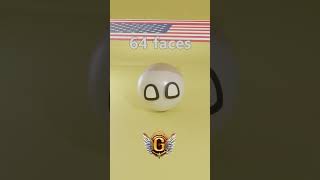 country balls and flag  countryballs usa blender 3d [upl. by Richara]