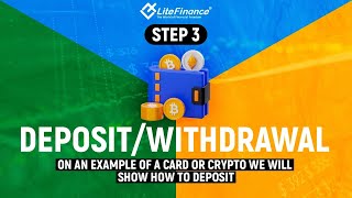 DEPOSIT WITHDRAWAL  LiteFinance [upl. by Rednasyl]