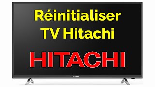 Comment réinitialiser TV Hitachi [upl. by Dukie155]