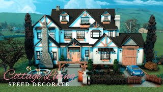 Antoinettes Home🦢👒  The Sims 4 Speed Decorate [upl. by Azilem]