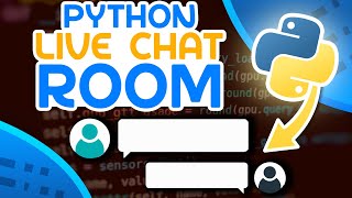 Python Live Chat Room Tutorial Using Flask amp SocketIO [upl. by Ester]