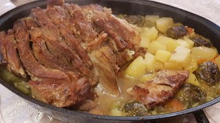 Peceni But Sa Povrcem  Roast meat with vegetables [upl. by Aroled]