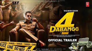 Dabangg  4 Official Trailer l Salman Khan l Sonakshi Sinha l Saiee Manjrekar l Arbaaz Khan [upl. by Netsuj]