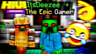 The Hive Skywars Funny Moments Experience ft Deezee Yellowfish Gaming [upl. by Vtarj]