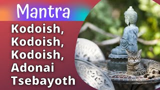 Mantra Kodoish Kodoish Kodoish Adonai Tsebayoth  Mantra Dos Anjos [upl. by Yenffad451]