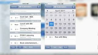 Sync Outlook calendars with your iPhone iPad or iPod [upl. by Suedama]