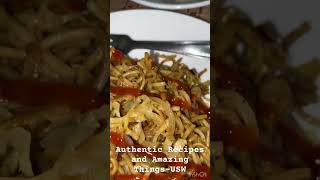 Evening snacks chowmein noodles spinach palakpakode pakora homemade chinesefood streetfood [upl. by Yecniuq]