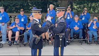 BEST 4K Changing of the Guard at Arlington National Cemetery in 4K inspection close up Perfection [upl. by Aba]