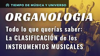 ORGANOLOGIA revelada │Todo lo que necesitas saber de los INSTRUMENTOS MUSICALES y su CLASIFICACIÓN [upl. by Koziel]