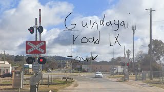 Gundagai Road level crossing tour ￼ [upl. by Mathilda]