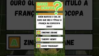 Lembra da Eurocopa de 2000 Então Chuta Aí futebol quiz adivinheojogador futeboleuropeu trivia [upl. by Anna-Diane]