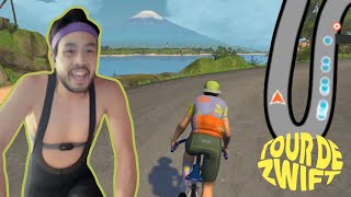 DROPPING Everyone Until 1 vs 1 Tour de Zwift 2024 Stage 3 Island Hopper [upl. by Dyal]