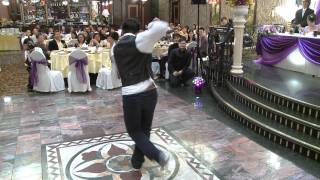 Amazing Robot Dance During Wedding Reception at Casa Victoria Fine Dining and Banquet [upl. by Merrielle825]