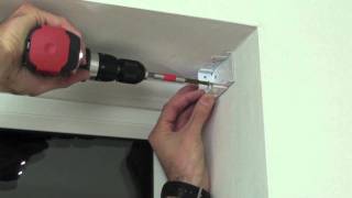 Installing wood blinds  inside mount woodslat blinds [upl. by Hakvir359]