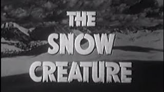 The Snow Creature 1954 Horror Science Fiction [upl. by Dalton]