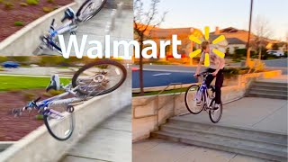 DESTROYING A WALMART BIKE IN 5 MINUTES [upl. by Dahraf]