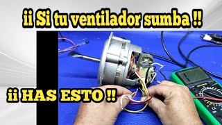 Reparar BOBINA abierta de VENTILADOR que SUMBA  una alternativa [upl. by Atirat]