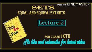 Difference between Equal amp Equivalent Sets Math Is Fun [upl. by Noletta556]