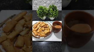 Bakery Style Khari  Puff Pastry Dough Biscuits Recipe  No Oven Recipe teasnack recipe ytshorts [upl. by Eizzo]