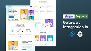 Stripe Payment Gateway Integration In Mern Stack Appointment Booking Website  Mern Project [upl. by Herod382]