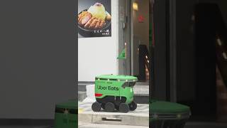 Meet the robots delivering Uber Eats orders in Tokyo [upl. by Dorothea]