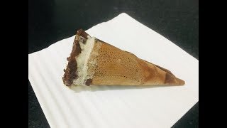 Cornetto Oreo Ice Cream With Home Made Chocolate Cone  No Machine  The Potluck [upl. by Yremogtnom]