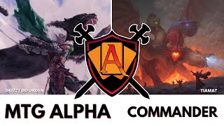 Drizzt DoUrden vs Tiamat feat Commander Quest  1v1 EDH Gameplay [upl. by Aileduab]