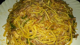 Chicken noodles with Schezwan sauce [upl. by Sheline884]