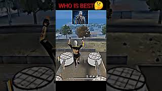 Character fall damage test 😱 who is best  freefire whoisbest [upl. by Bar288]