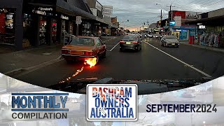 Dash Cam Owners Australia September 2024 On the Road Compilation [upl. by Odo]